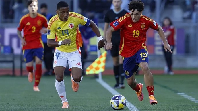 España - Colombia, Mundial Sub-20
