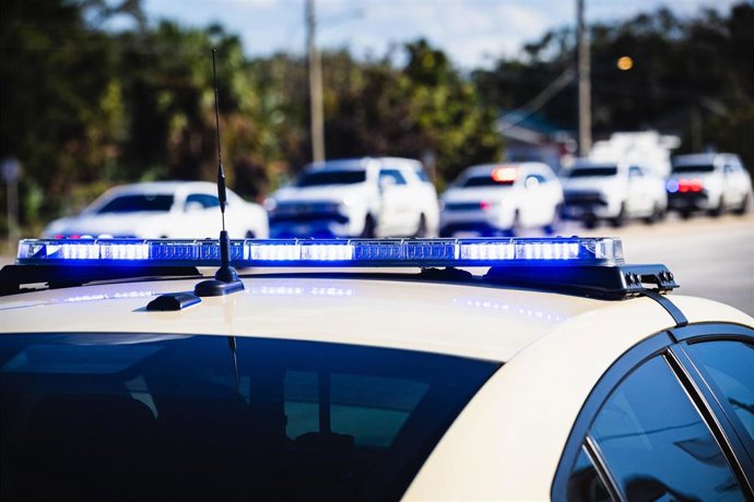 Archivo - Policía estadounidense (archivo).