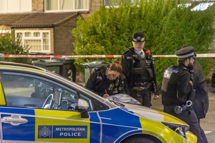 Policía de Reino Unido (archivo).