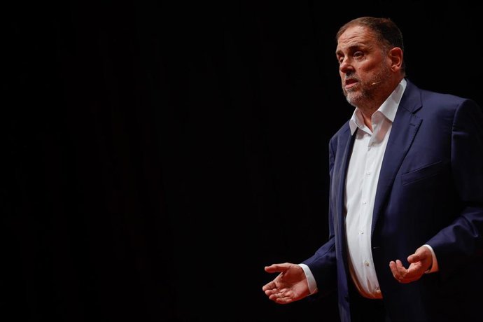 El presidente de ERC, Oriol Junqueras
