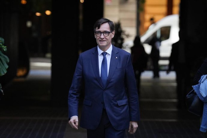 El presidente de la Generalitat de Catalunya, Salvador Illa