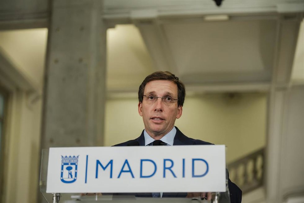 El alcalde de Madrid, José Luis Martínez Almeida