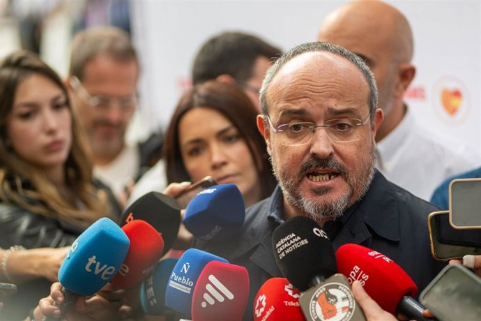 Fernández en la manifestación