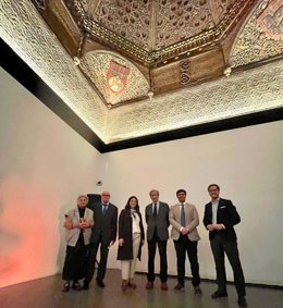 El artesonado del Palacio de Altamira de Torrijos puede contemplarse ya en el Victoria and Albert Museum de Londres