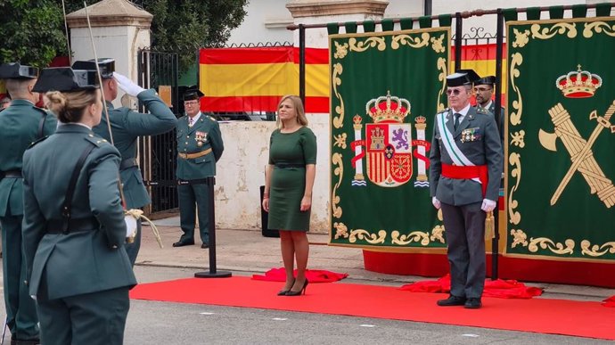 Bernabé elogia a la Guardia Civil como "rostro humano del Estado" durante la dana del 29 de octubre