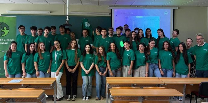 Alumnos de la la Facultad de Ciencias del Trabajo de la Universidad de Huelva.
