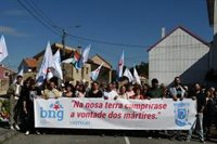 BNG homenajea en Nebra a las asesinadas en 1916 por la Guardia Civil y defiende la "lucha por la soberanía de Galicia"
