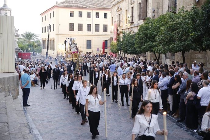 Imagen del Magno Vía Crucis de Córdoba celebrado el sábado, 11 de octubre de 2025.