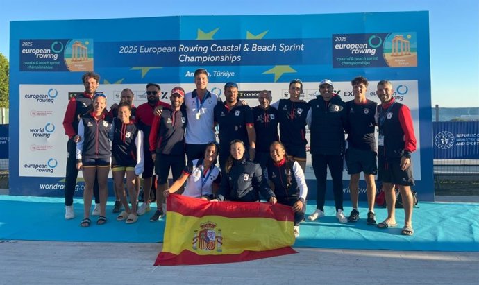España se cuelga tres medallas en el Europeo de beach sprint