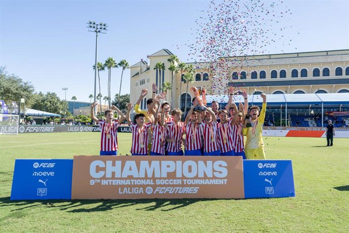 El Atlético gana su cuarto título consecutivo de LALIGA FC FUTURES en Orlando