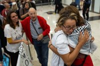 Reyes Rigo y otros cinco miembros de la segunda flotilla a Gaza ya están en España