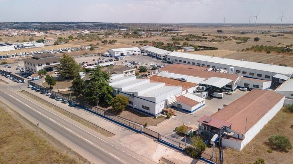 Instalaciones de la compañía en Motilla del Palancar.