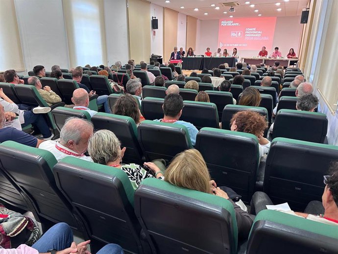Comité provincial del PSOE de Málaga.