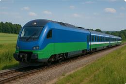 Archivo - Locomotora propulsada por batería o hidrógeno verde