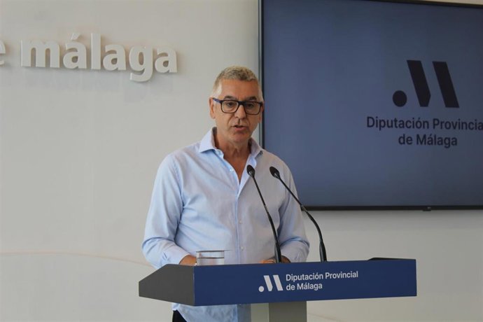 El diputado provincial del grupo de la confluencia de izquierdas Con Málaga, Juan Márquez.