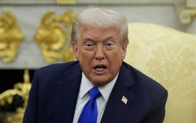 El presidente de EEUU, Donald Trump. 