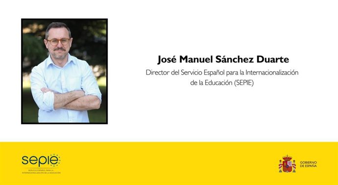 José Manuel Sánchez Duarte, nuevo director del Servicio Español para la Internacionalización de la Educación (SEPIE)
