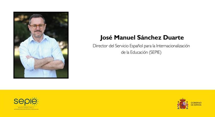 José Manuel Sánchez Duarte, nuevo director del Servicio Español para la Internacionalización de la Educación (SEPIE)