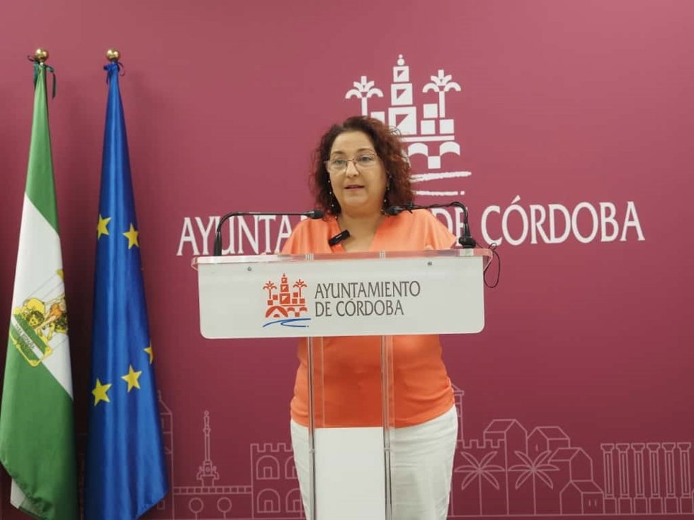 La concejal socialista en el Ayuntamiento de Córdoba Alicia Moya.