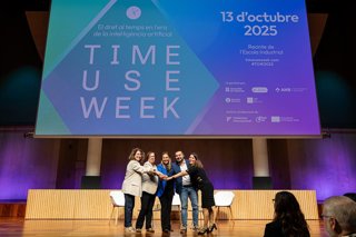 Inauguració de la Time Use Week amb la consellera Eva Menor al centre