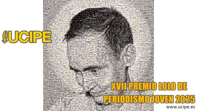 Cartel del XVII Premio Lolo de Periodismo Joven.