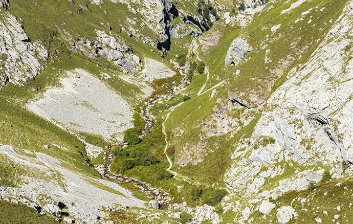 Canal del Texu (Picos de Europa).