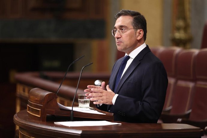 El ministro de Exteriores, Unión Europea y Cooperación, José Manuel Albares