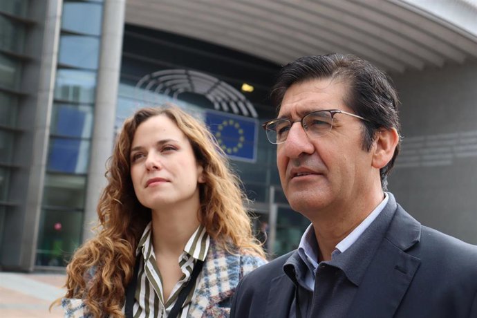 El vicepresidente segundo del Gobierno de Castilla-La Mancha, José Manuel Caballero, en Bruselas