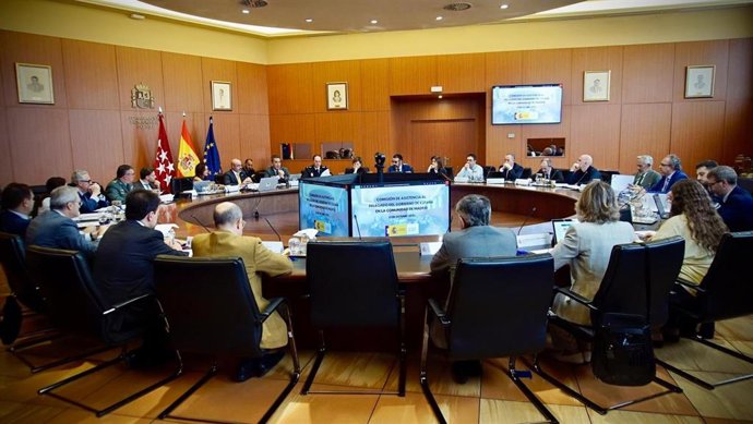 Reunión de coordinación en la sede de la Conferencia Hidrográfica del Tajo (CHT).