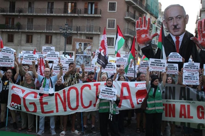 Manifestación por Palestina