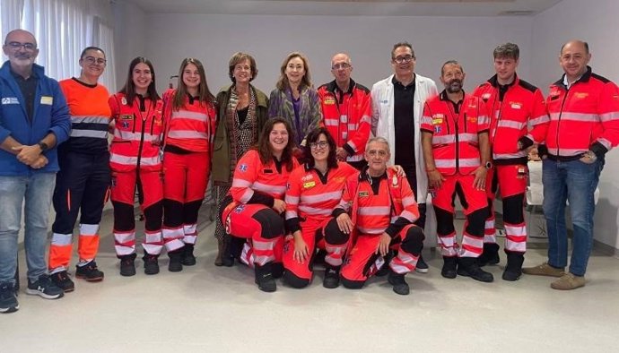 María Martin presenta el equipamiento de simulación clínica para la formación en técnicas de emergencias y obstetricia extrahospitalaria para Atención Primaria