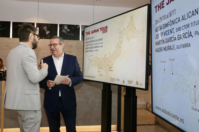 ADDA·Simfònica protagonizará desde finales de octubre una gira por Japón con siete conciertos, el mayor tour de una orquesta española por el país nipón.