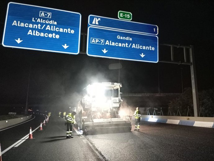 Transports contínua amb la rehabilitació de la V-31 'Pista de Silla' i l'AP-7, amb 7,11 milions d'euros d'inversió