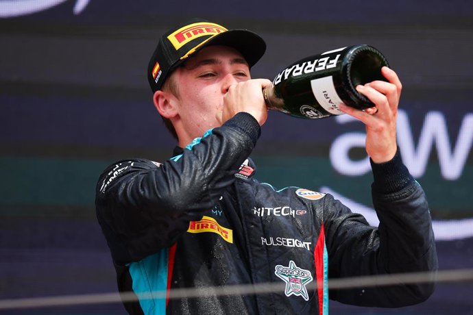 Archivo - Luke BROWNING #16 Hitech during the Formula 1 AWS Gran Premio de Espana 2023, 7th round of the 2023 Formula One World Championship from June 2 to 4, 2023 on the Circuit de Barcelona-Catalunya, in Montmelo, Spain - Photo Eric Alonso / DPPI