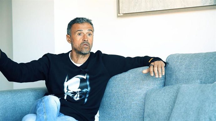 Imagen de Luis Enrique Martínez en el documental 'Soñando Fútbol' de Gonzalo Gurrea Ysasi