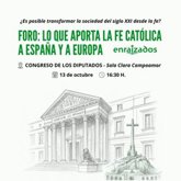 Foto: El foro católico al que se anuló un acto en el Congreso anuncia acciones legales contra Armengol