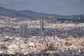 Vistas de la ciudad de Barcelona 