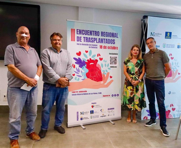 El III Encuentro de Trasplantados de Canarias se celebra el 18 de octubre para seguir "insuflando vida"