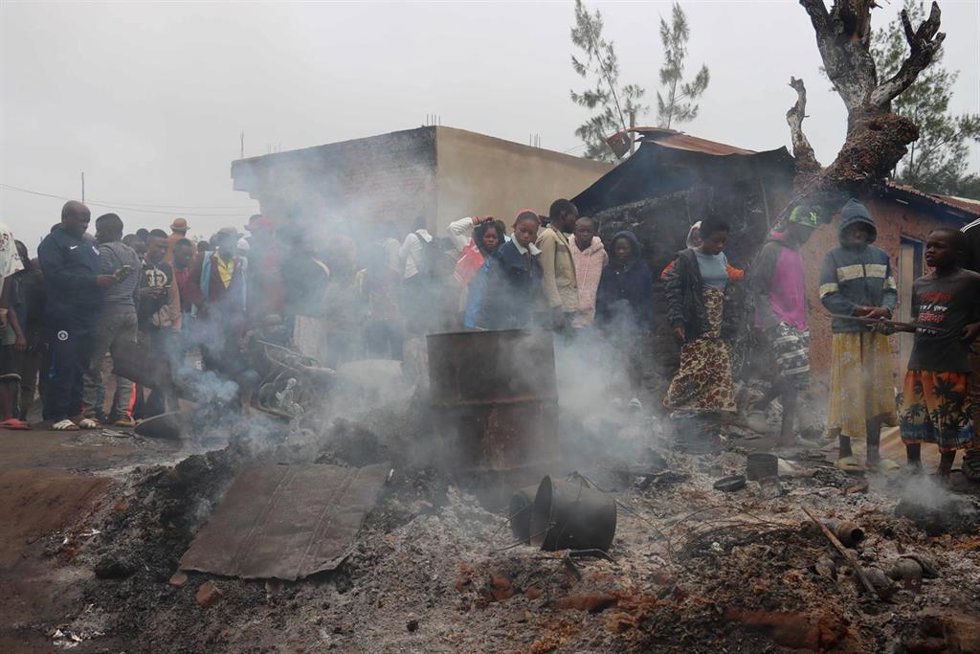 Archivo - Ataque de las Fuerzas Democráticas Aliadas (ADF) en el este de República Democrática del Congo (archivo)