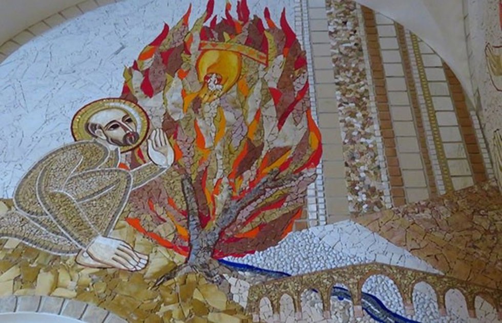 Archivo - Mosaico del artista Marko Rupnik.