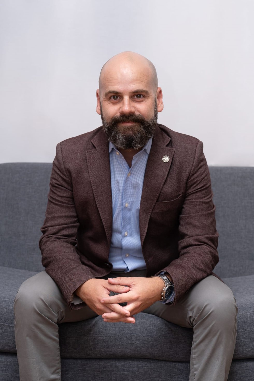 Sergio Oliva, portavoz de la Asociación Judicial Francisco de Vitoria (AJFV).