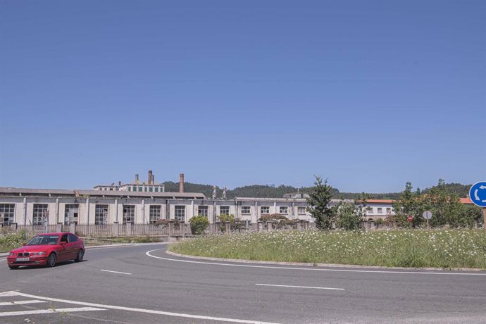 Archivo - Rotonda junto a Sniace