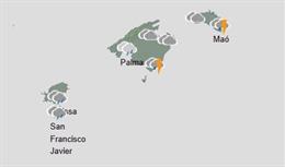 El tiempo hoy, martes 14 de octubre, en Baleares.