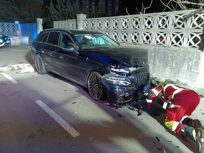 Vehículo accidentado