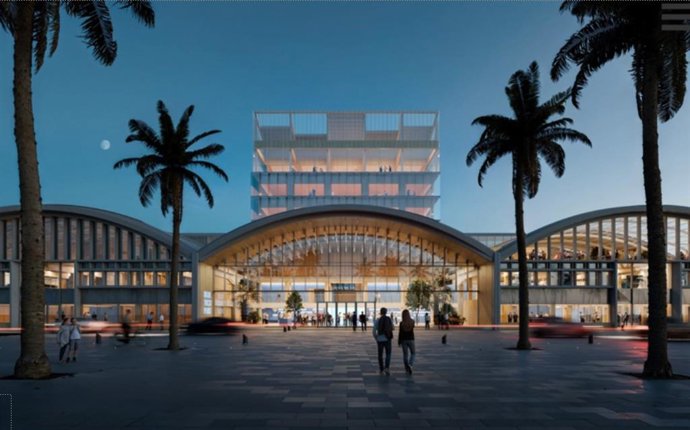 Imagen virutal del futuro BlueTechPort