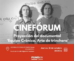 Documental 'Equipo Crónica. Arte de trinchera'.