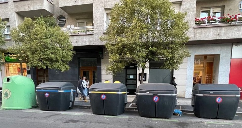 Contenedores en Vitoria-Gasteiz