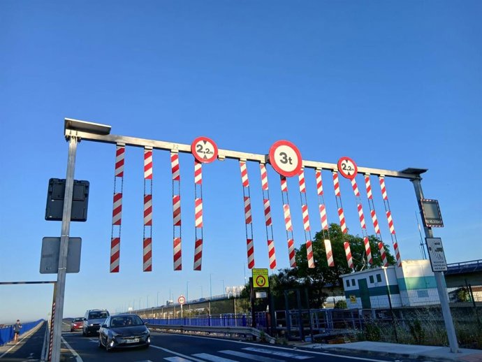 Puente Sifón Santa Eulalia de Huelva.