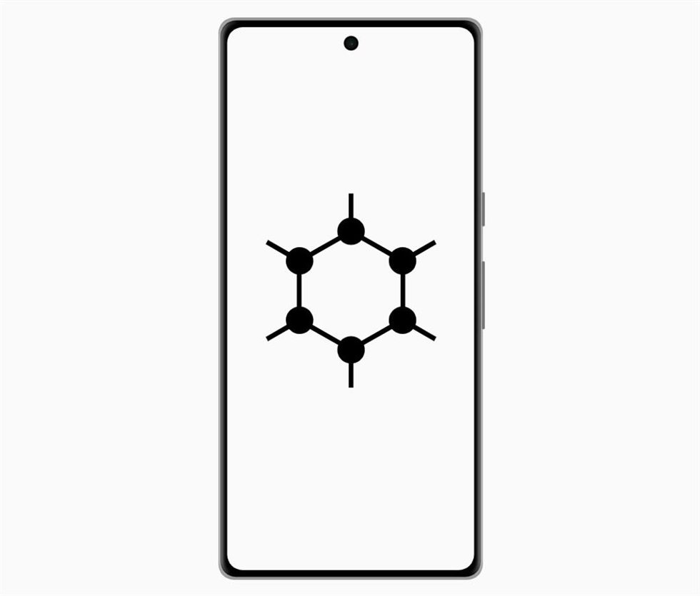 Logo del sistema operativo GrapheneOS.