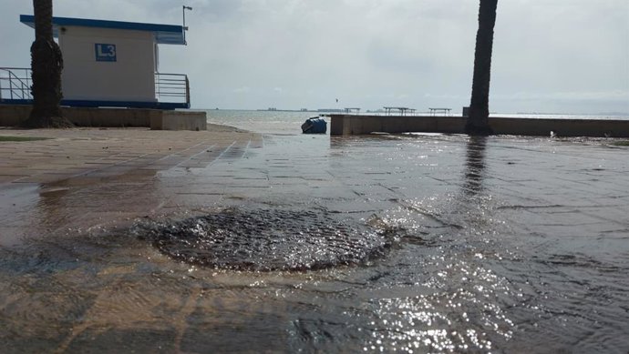 Aiguats causats pel pas de la dana Alice
